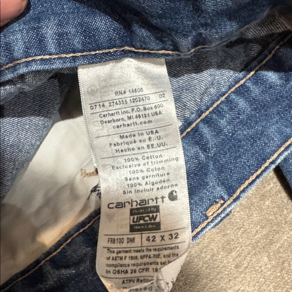 Carhartt /FR Jeans - Picture 5 of 8